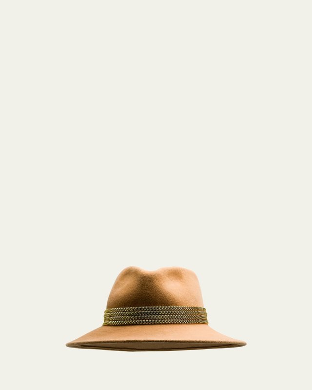 Goldfinger Wool Felt Fedora